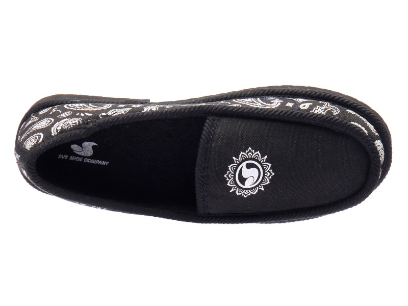 DVS Shoes FRANCISCO Slippers Black / White | 1652309-QL