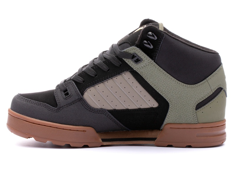 DVS Shoes MILITIA Boots Black / Olive | 4069357-SU